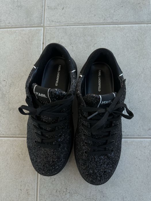 Karl lagerfeld kapri black glitter-оригинални