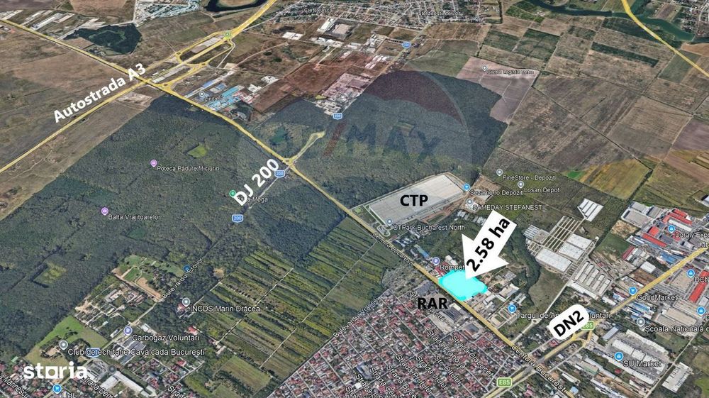 Teren 25,895mp Voluntari / Soseaua De Centura