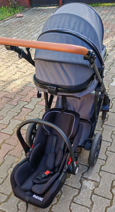 Carucior  Bebelusi Mavio Adventure  (Landou Reversibil, Scoica Copii)