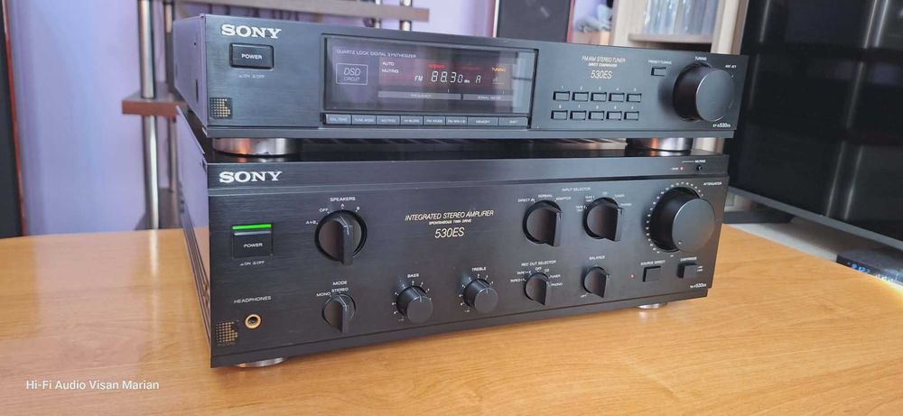 Amplificator Sony TA-F530 ES+Tuner Sony ST-S530 ES