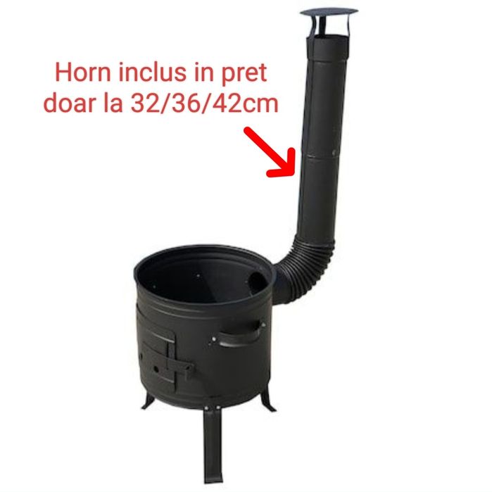 Cazane de gatit pentru ceaun/ Focare + Căldare cu mâner