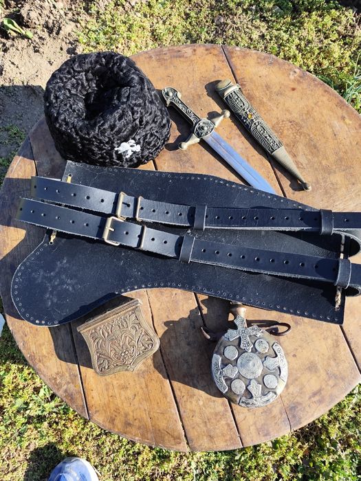 Силях,силяхлък! Хайдушки колан изработен  от естествена кожа !