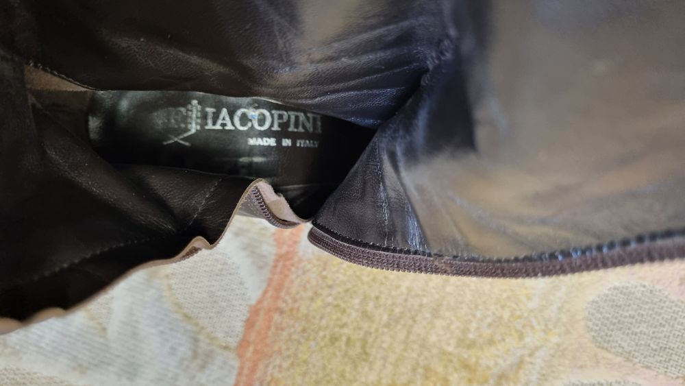 Очень красивые удобные сапоги, Италия