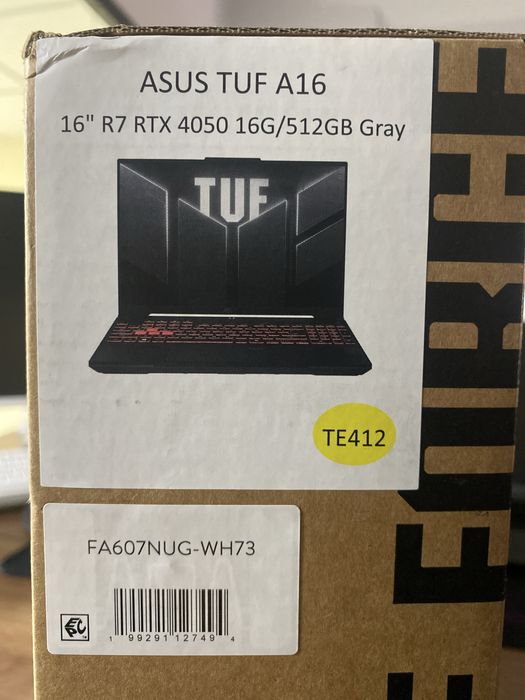 Ноутбук Asus TUF A16 Gaming