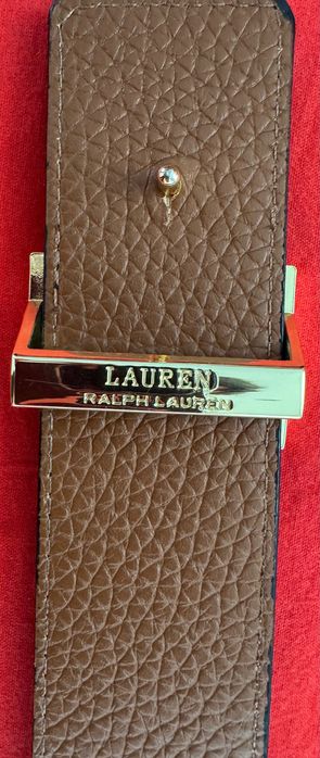 Оригинален двулицев(черен+кафяв) колан Ralph Lauren