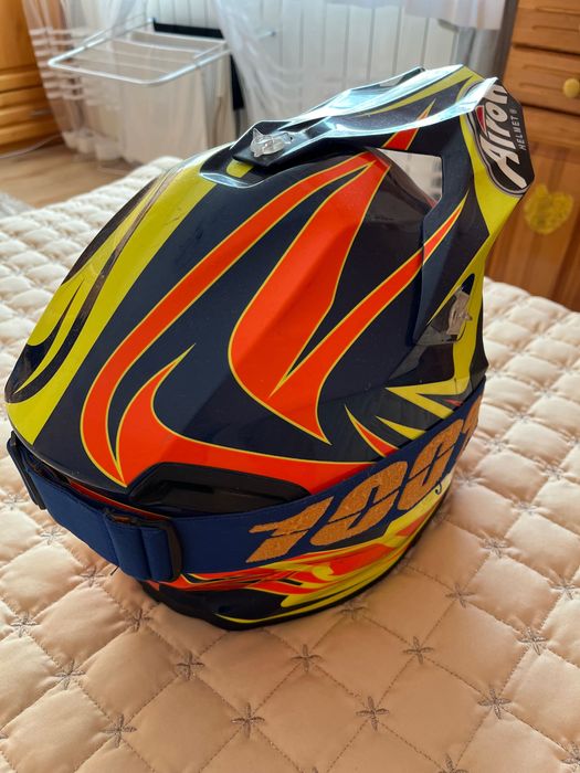 Кросова каска + очила