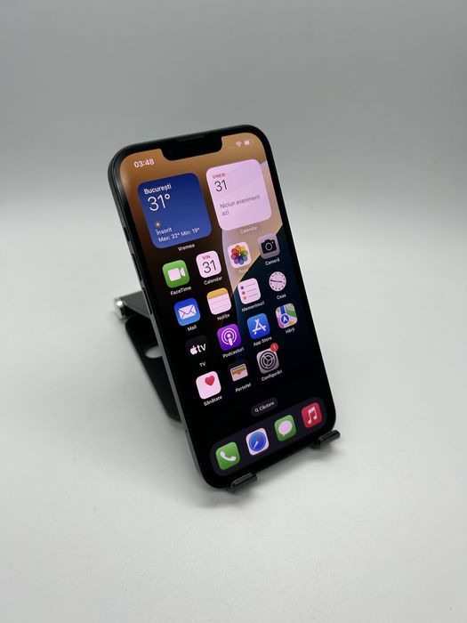 iPhone 13 128Gb Black | Stare Foarte Buna | Baterie ORIGINALA APPLE 86% | Garantie