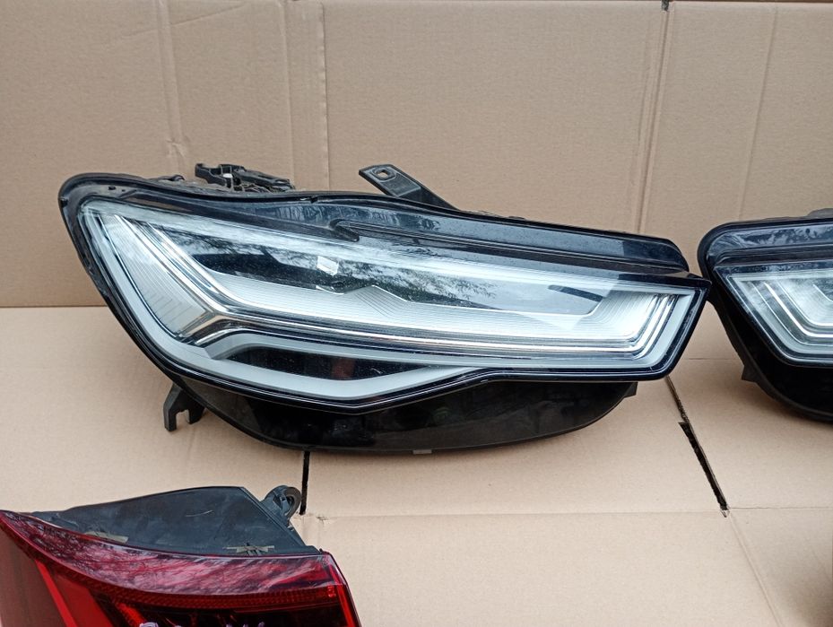 Bara fata stop far faruri bi-xenon full led matrix Audi A6 C7  2014+