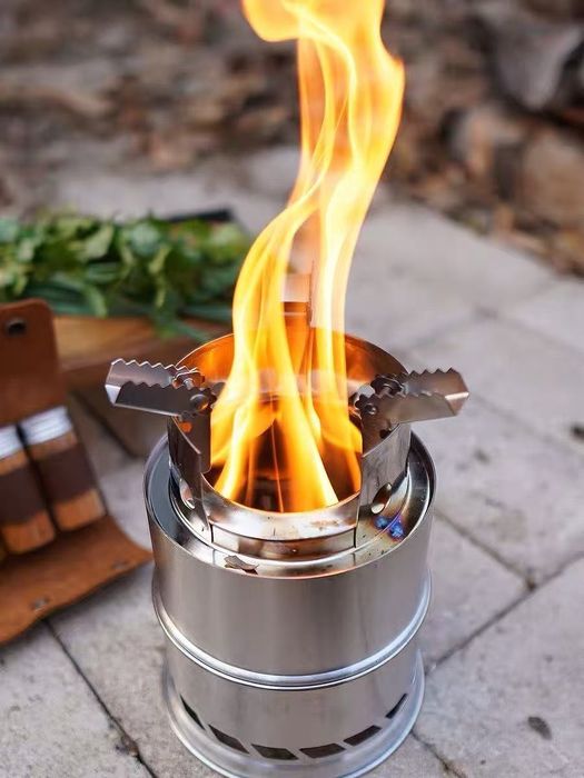 Sayohat uchun yigʻma oʻchoq. Портативная печь для кемпинг