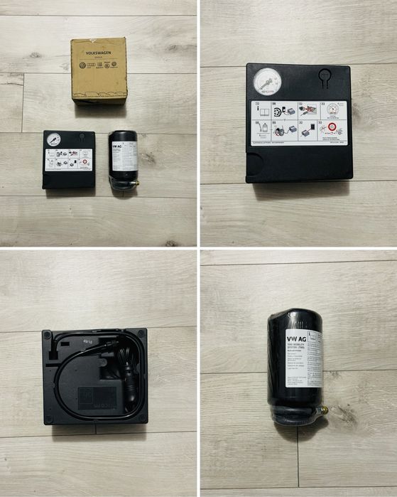 Оригинални  компресори и пяна за гуми за Audi, VW и Range Rover