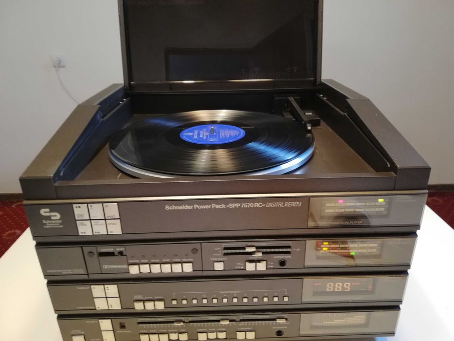 Linie Audio SCHNEIDER SPP 7570 RC cu Pick up/Caset/Tuner/Amplif - RFG