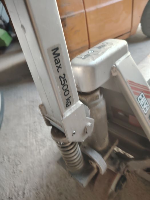Transpalet inox alimentar