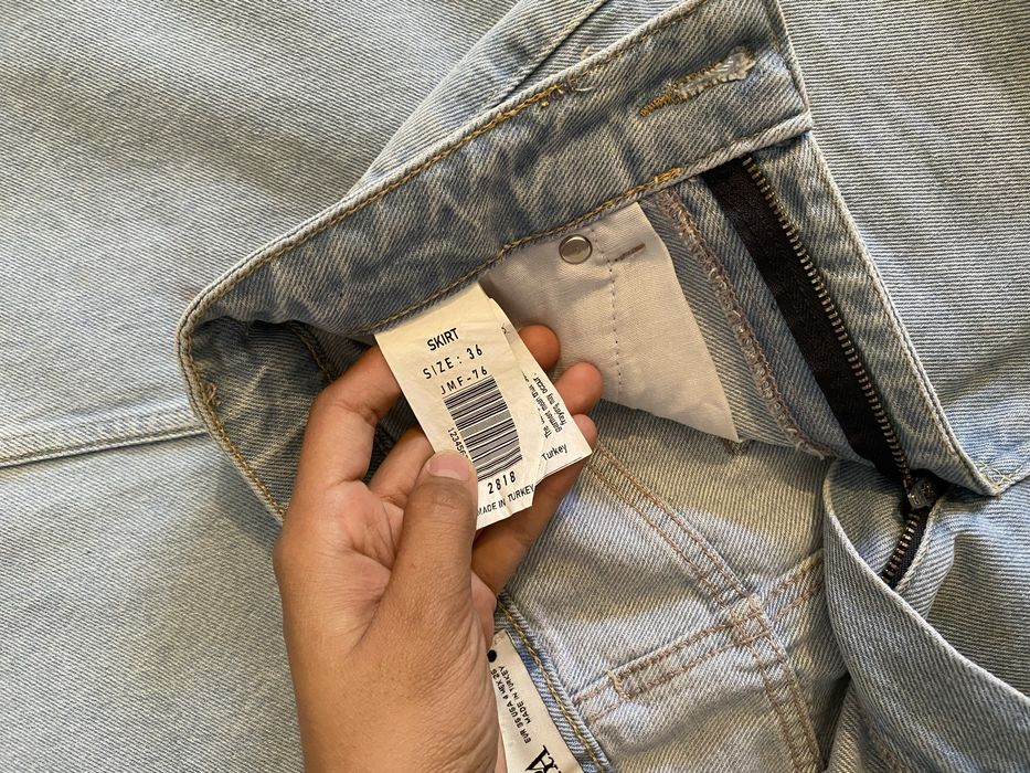 джинсы юбка Zara