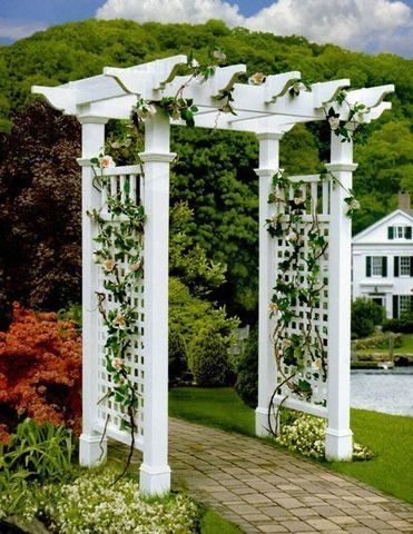 Перголы , арки деревянные изготовим плотник