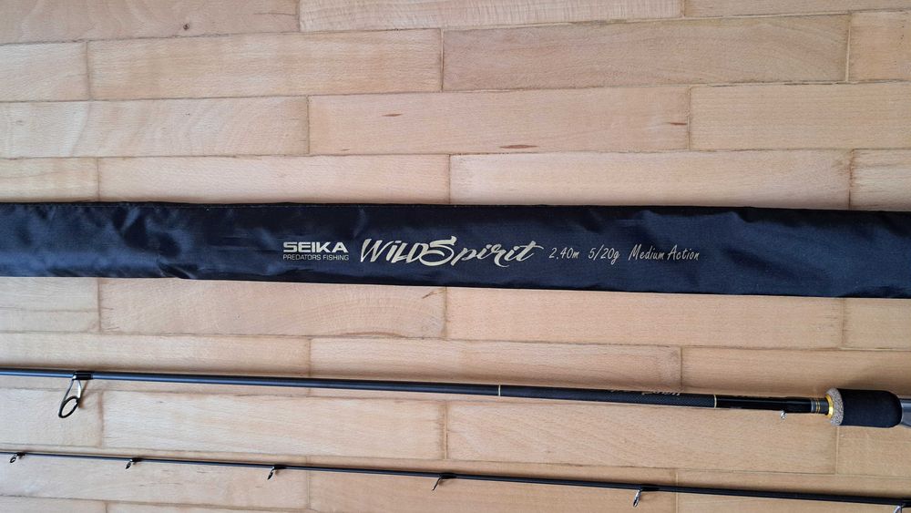 Спининг въдица Tubertini 2.20м, 0-10гр. и 2.40м, 5-20гр.