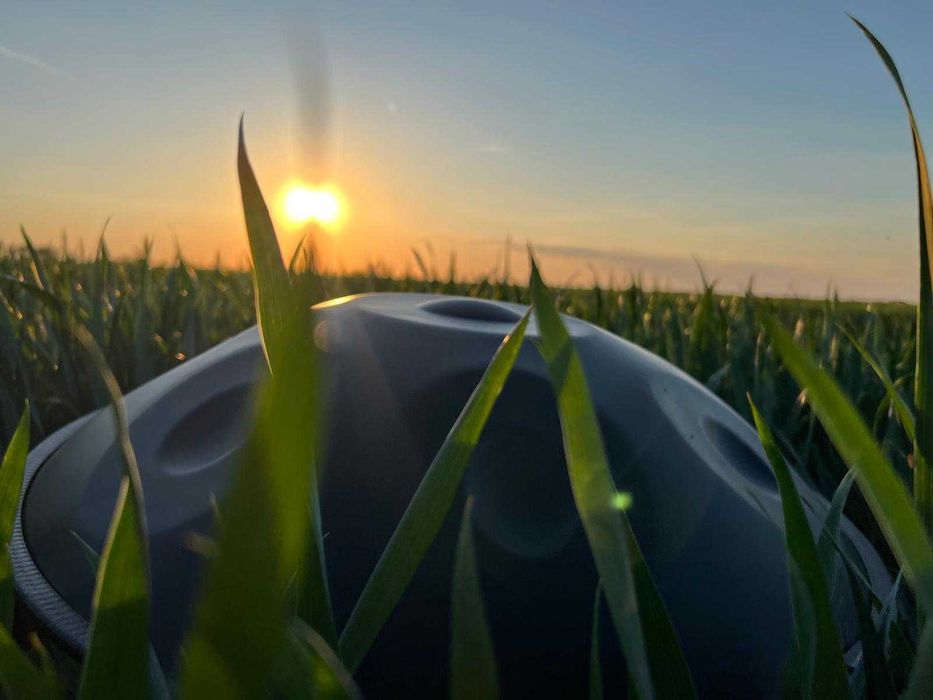 Handpan negru – 9 note în D major | Frecvență 432Hz