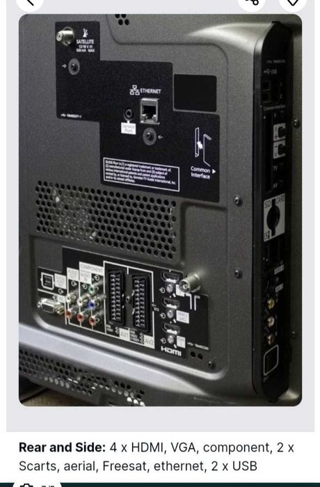 Televizor Plasma Panasonic 3D TX-P46VT20E 116cm