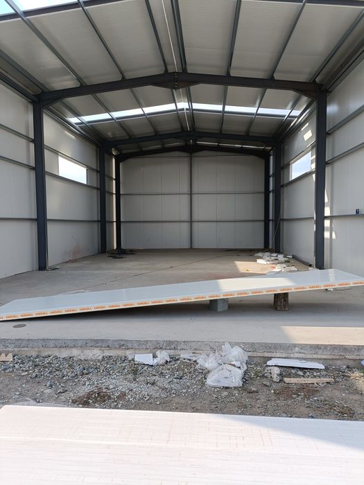 Hala pe structura metalica 7x15