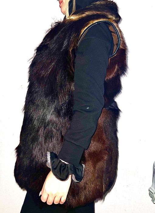 Елек от 100% истински естествен косъм