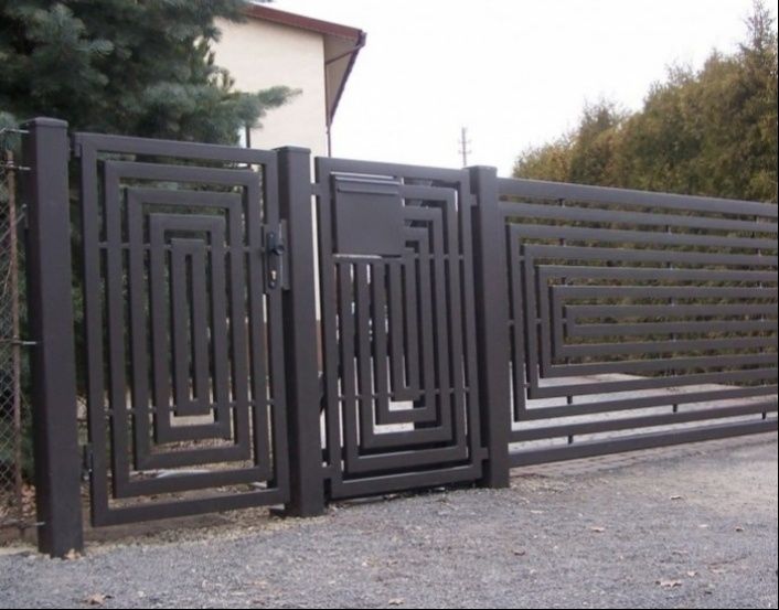 Ворота, калитки, заборы.