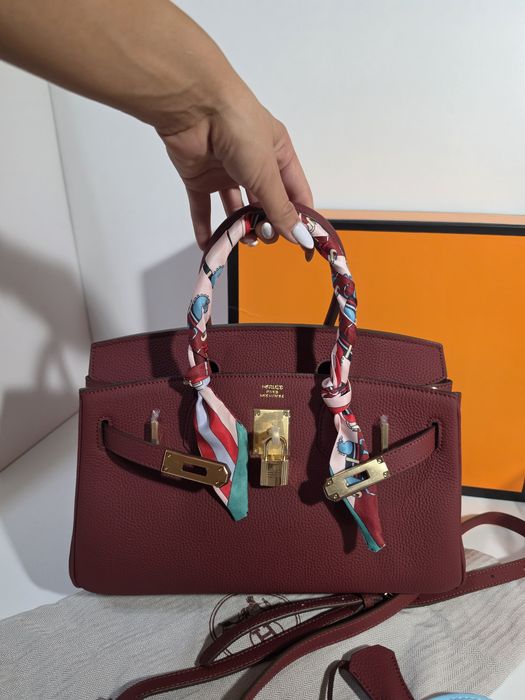 Налична чанта Hermes Birkin Rouge H