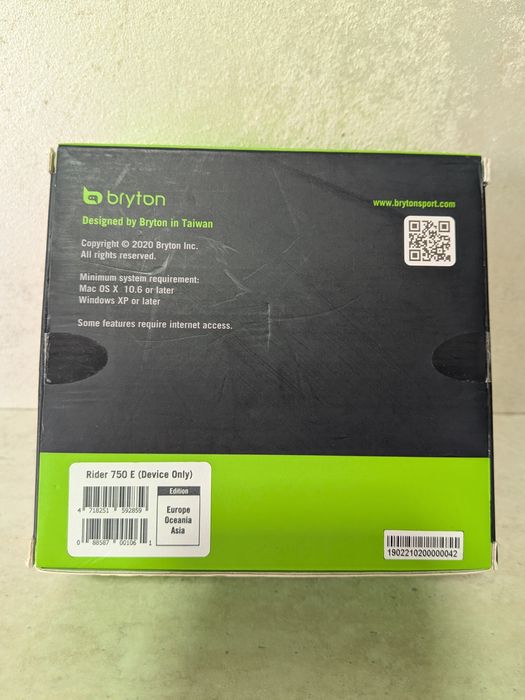 Ciclocomputer gps Bryton Rider 750 bicicleta