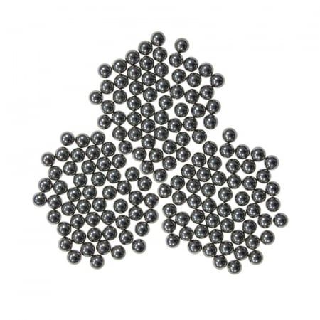 Set prastie metalica cu laser si bile metalice 10 mm, 12 cm, boloboC