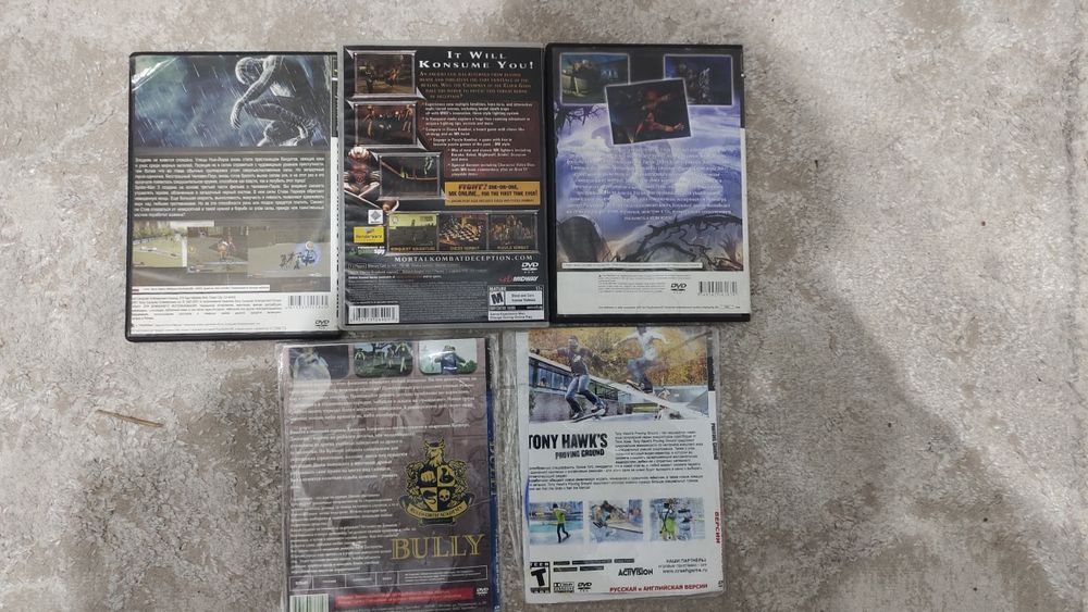 Диски от пс 2  .цена 9,500