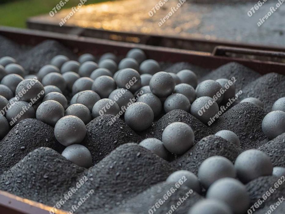 Pistol HDP 22 JOULI (Cu Bile De Cauciuc) CO2 + Bile,Capsule BONUS ~SET