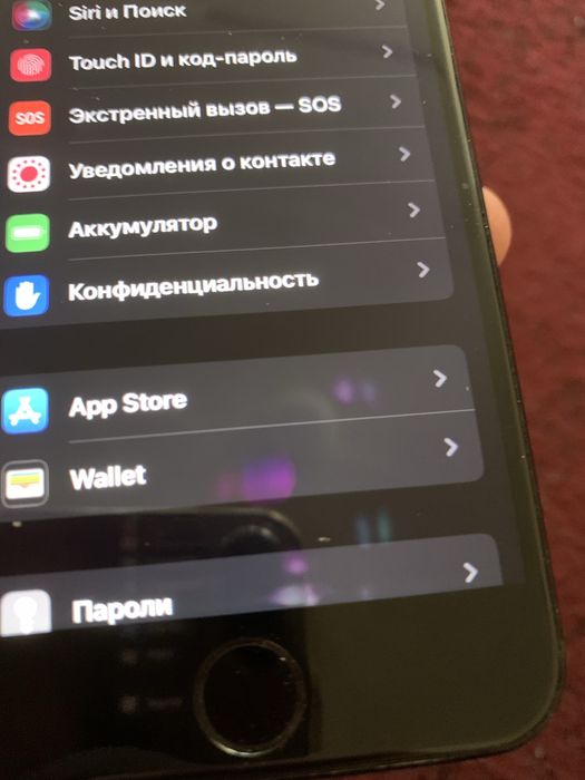 Iphone 7 xotira 128gb