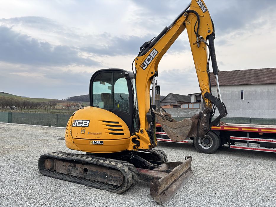 Miniexcavator JCB 8055 / 5.2 T 2014 / accept variante