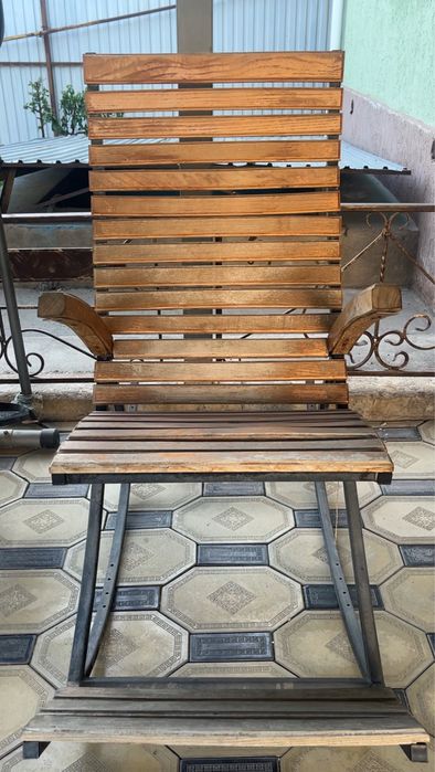 Кресло качалка садовое