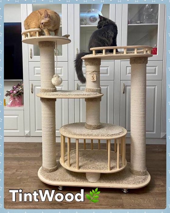 Домик когте-точка для кошки.