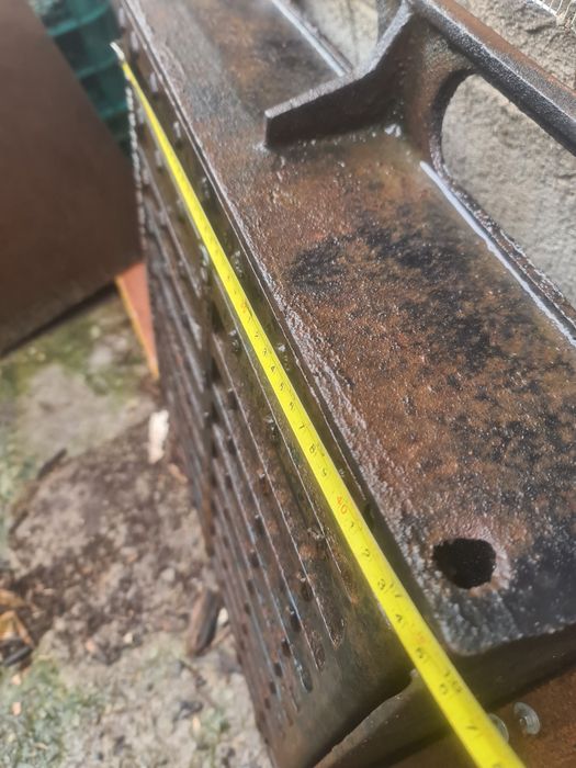 Grătar canalizare D400, 46×46 cm, fontă ductilă, nou