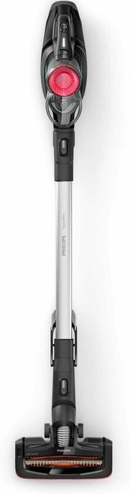 Вертикальный пылесос Philips FC6722 SpeedPro (черный/красный)