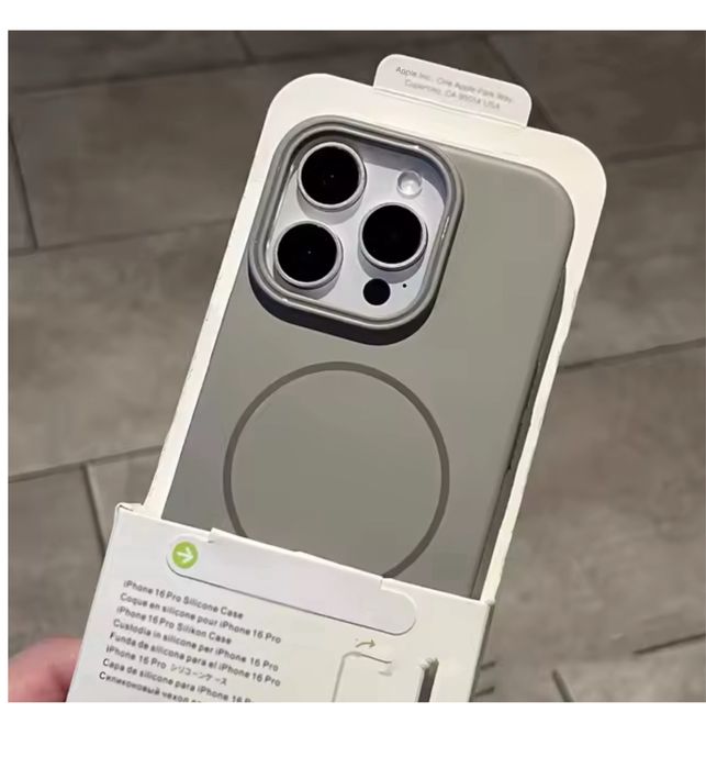 iPhone 15/16/17 PRO MAX PLUS AIR - Husa Magsafe Lether Inside