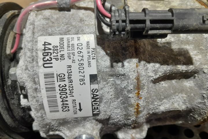 Compresor AC 39034463 39034463 Opel Astra K
