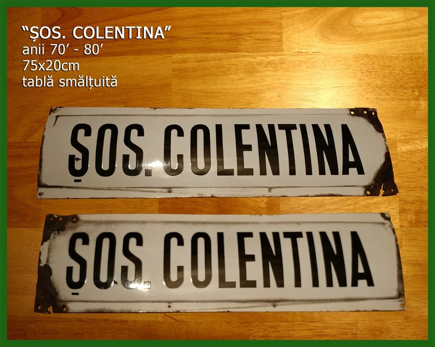 Semne Stradale emailate