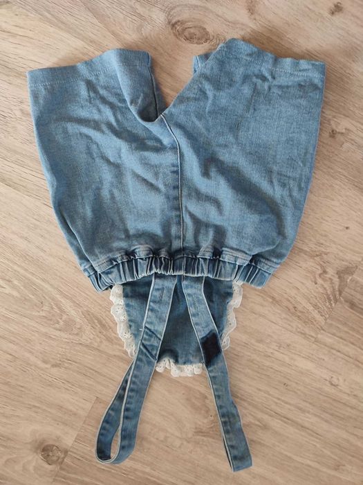 комплект тениски мама и дете и детски дънков гащеризон LcWaikiki