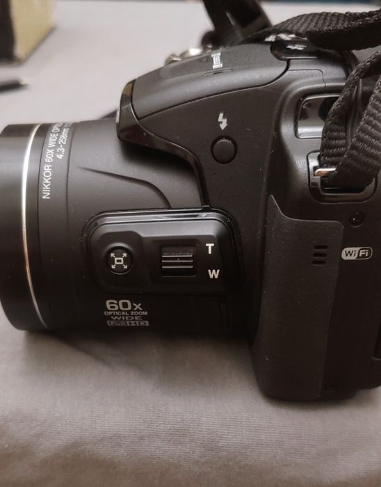 фотоаппарат Nikon Coolpix P610 60x 16mp FHD 120f fps компакт суперзум