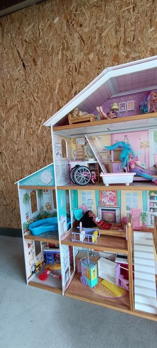 Casuta de papusi Grand View Mansion cu EZ Kraft Assembly™ - Kidkraft