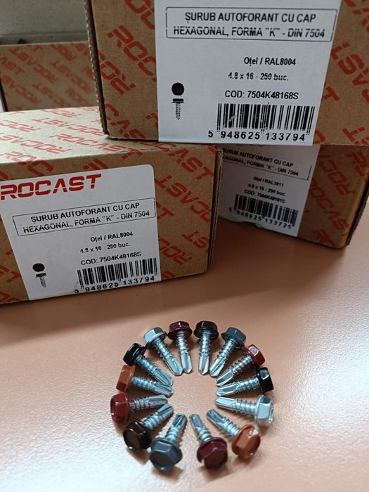 Oferta Șipcă Metalică Gard Vopsită 0.50 mm