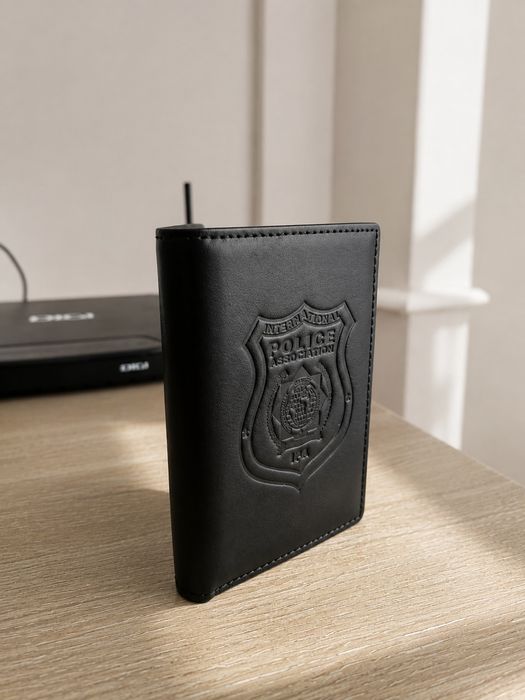 Portofel nou cu locaș de insignă police/ipa