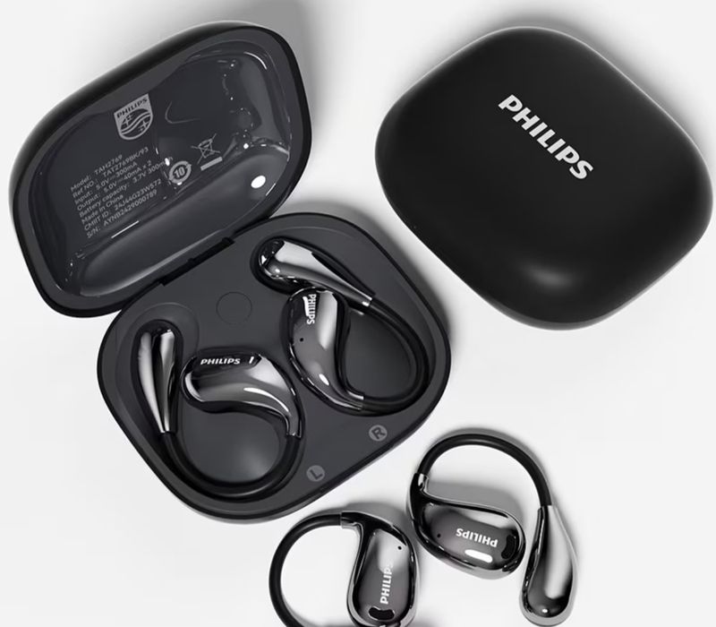 Безжични слушалки Philips с 360°пространствен звук и HIfi баси