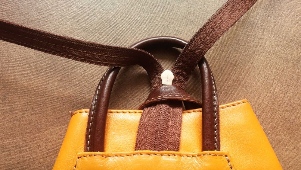 VERA PELLE MADE IN ITALY Genuine Leather раница естествена кожа 16-55