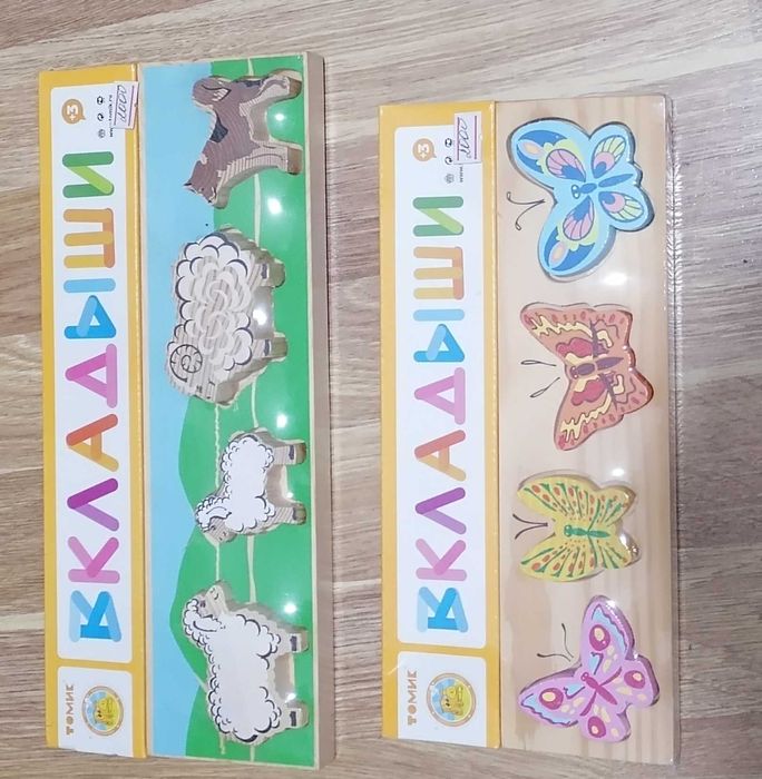 развивающие игрушки из дерева