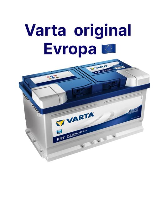 Varta  Germaniya sifat Akkumulyator