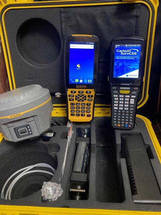 PROMOTIE - echipament complet RTK South Galaxy G1C - Carnet de teren la alegere