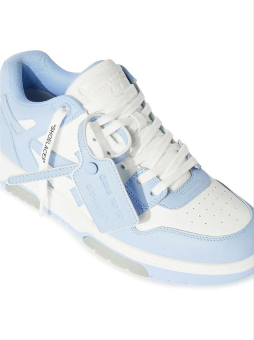 Off White Out Off Office leather sneakers