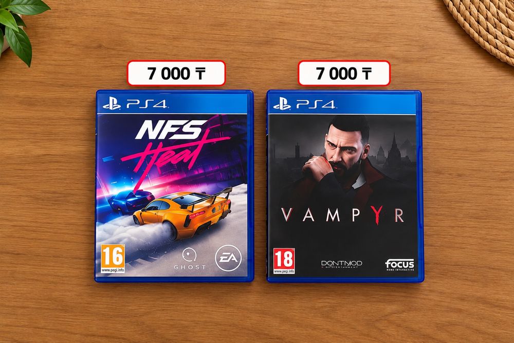 Игры для PS4 — оригинальные диски